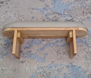 bed table: Банкетка, Б/у, Без полок, Платная доставка, цвет - Серый — 4