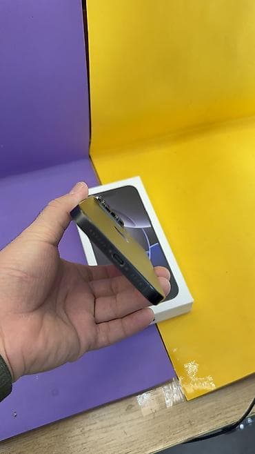 oukitel wp 30 pro цена в бишкеке: IPhone 16 Pro Max, Б/у, 512 ГБ, Защитное стекло, Кабель, Коробка, 93 % — 8