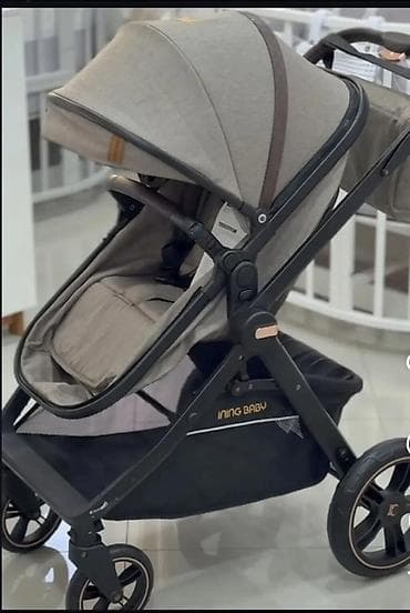 чистое золото: Коляска 2 в 1 INING BABY - Модульная система: люлька для — 2