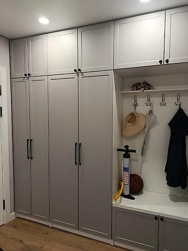 эски мебел: Ашкана гарнитуру, түсү - Боз, ДСП — 7