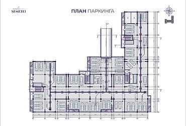 жилмассив семетей карта: 1 комната, 42 м², Элитка, 4 этаж, Евроремонт — 9