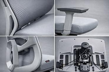 Офис шкафтары: Офис креслолор, Жаңы, Дөңгөлөктүү, түсү - Кара, Экокожа, Акылуу жеткирүү — 6