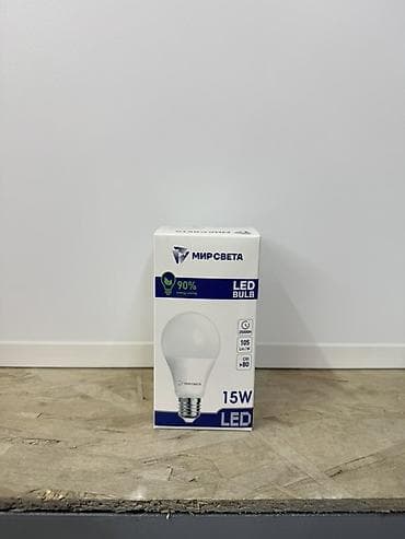 лампачки: LED лампа «МИР СВЕТА» 15W - Тип: LED bulb, цоколь E27 - Световой — 1