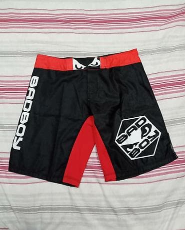 Спортивный магазин SPORTWORLD Бойцовский шорты BAD BOY фирменные