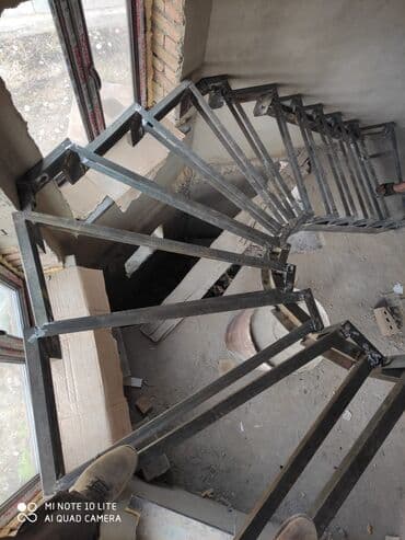 построим дом в рассрочку: Лестница Каркас Перилла Тепкич Сварочные работы любой сложности — 13