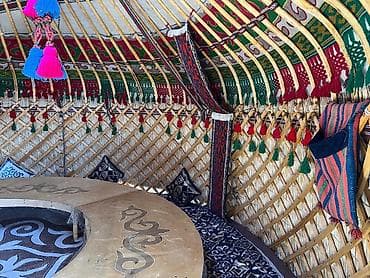 временная: Предлагается традиционная юрта, отличающаяся своей конструкцией и — 3