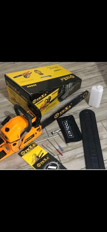 купить ленточную пилораму бензиновую бу: Бензопила Теха — 1