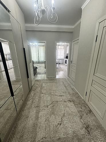 Недвижимость: 1 комната, 46 м², ул. Ахунбаева / Бакаева 2 этаж, Евроремонт — 5
