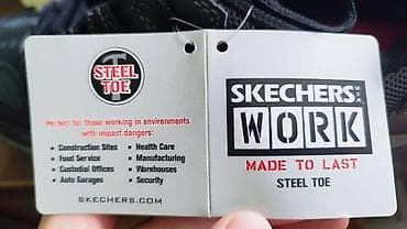 Туфлилер: Продам оригинальные новые кроссовки Skechers Cankton-U Industrial Shoe — 4