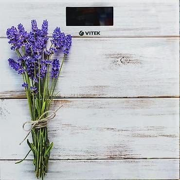 топчу тиккенге: Тараза Vitek, Электрондук, Айнек, 180 кг — 2