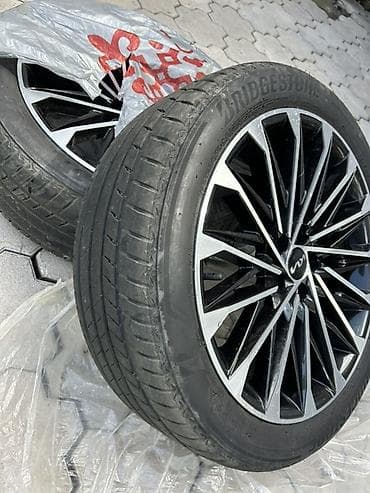 наборы ключей 216: Комплект колес Kia: легкосплавные диски + шины Bridgestone - — 1
