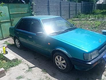 электр авто: Mazda 323: 1986 г., 1.5 л, Кол менен иштөөчү, Бензин, Седан — 2