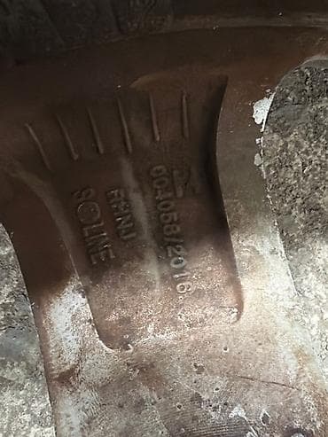 vossen diska: Колеса в сборе 215 / 55 / R 17, Лето, Б/у, 1 шт, Легковые, Литые, отверстий - 5 — 9