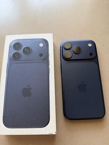 iphone 7 kg: IPhone 17 Pro, Б/у, 256 ГБ, Midnight, Коробка, 99 % — 1