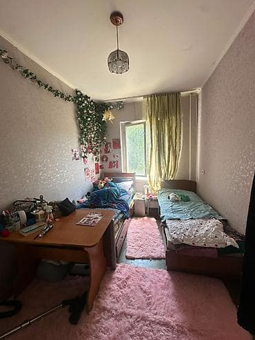 flat osh: 4 комнаты, 74 м², Аламедин-1 мкр 105 серия, 4 этаж — 2