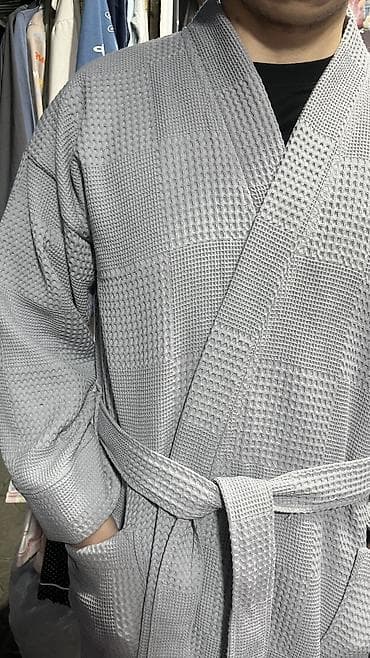 мужской банный халат: Мужской банный халат ✨ 💯 хлопок | M L XL 2XL 3XL 4XL 0-2500 сом — 2