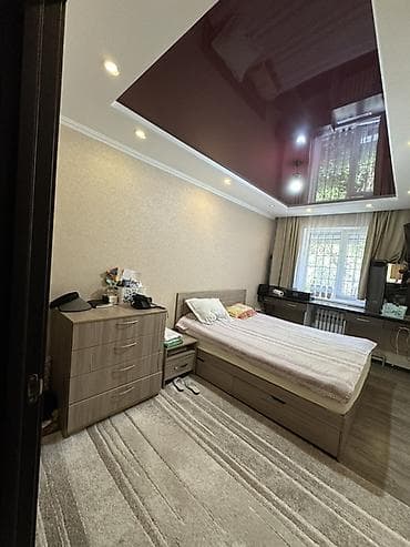 osh flat: 3 комнаты, 57 м², 6 мкр 104 серия, 1 этаж, Евроремонт — 6