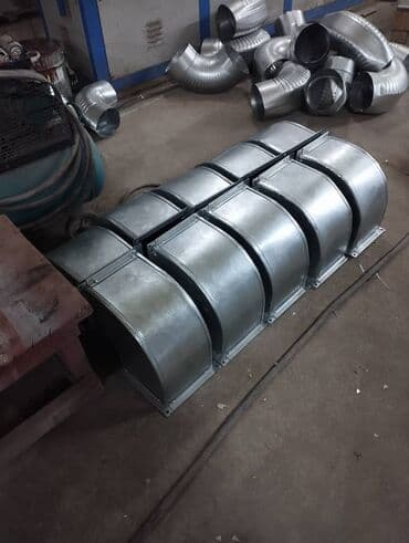 газ в дом: Жестяные работы, Вентиляция — 6