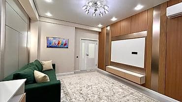 Эмерек гарнитурлары: Уктоочу бөлмө гарнитуру, Эки кишилик керебет, МДФ, түсү - Жашыл — 2