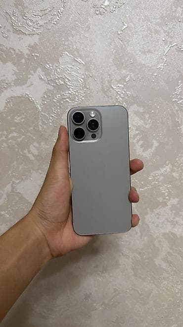 iphone 16 mini: IPhone 16 Pro Max, Б/у, 256 ГБ, Natural Titanium, 92 % — 1