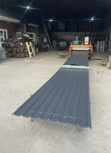 листы для крыши: Профнастил/металлочерепица из оцинкованной стали с полимерным — 1