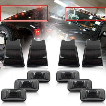 h2: В наличии Светодиодные фары на крыше кабины габаритные лампы Hummer — 3