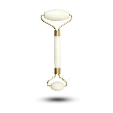 Массажер для лица, нефритовый белый