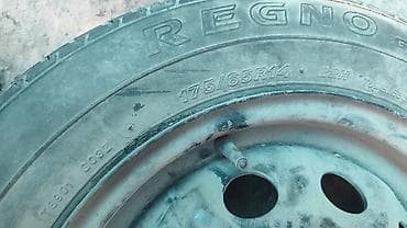 р14 r14: Колеса в сборе 175 / 65 / R 14, Всесезонная, Б/у, 1 шт, Легковые, Железные, отверстий - 4 — 2