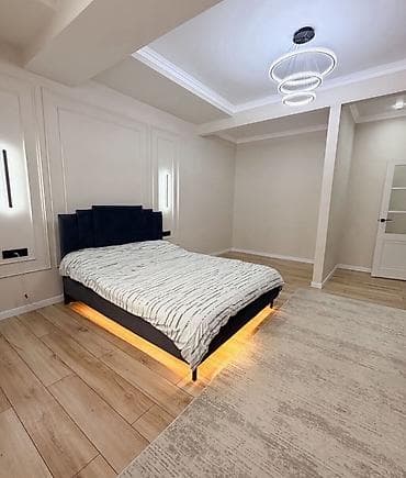 2 комнаты, 60 м², Тунгуч мкр Элитка, 2 этаж, Дизайнерский ремонт