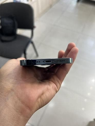 iphone 1e: IPhone 12 Pro, Б/у, 128 ГБ, Pacific Blue, 83 % — 3