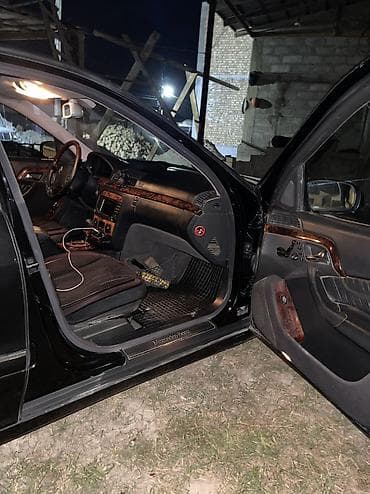 Унаа сатуу: Mercedes-Benz S-Class: 2000 г., 5 л, Автомат, Газ, Седан — 10