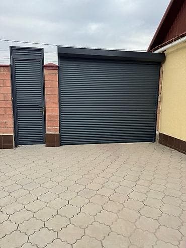 Рольставни для въездной группы: откатные ворота + калитка - Комплект at lalafo.kg Рольставни для въездной группы: откатные ворота + калитка - Комплект