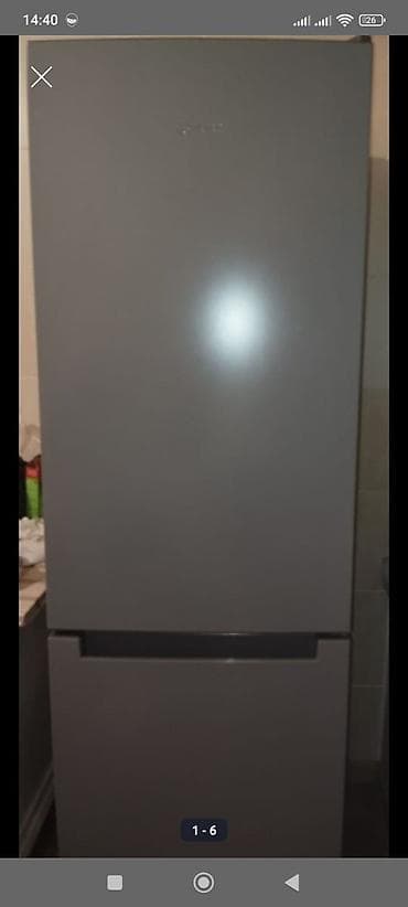 Муздаткыч Indesit, Колдонулган, Эки камералуу, 60 * 185 * 60 — 1