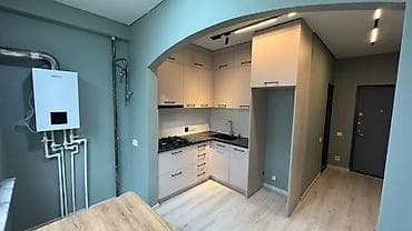 сдаю квартиру район кызыл аскер: 1 комната, Агентство недвижимости, Без подселения, С мебелью частично — 2