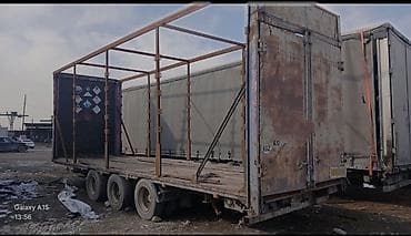 тандем европа: Прицеп, DAF, Тентованный, 11 т, Б/у — 1