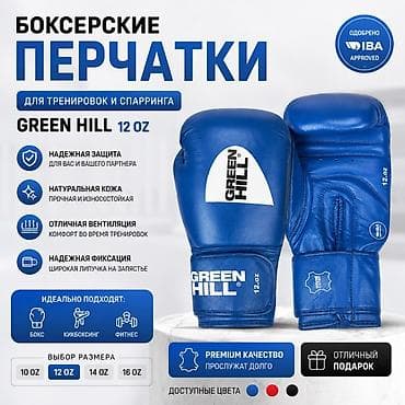 лыжные формы: Боксерские перчатки GREEN HILL 12 oz - Для тренировок и спарринга - — 1