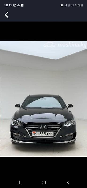 geely galaxy e5: Hyundai Grandeur: 2019 г., 3 л, Автомат, Газ, Седан — 3