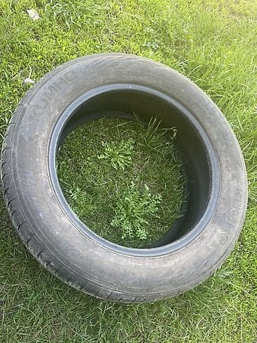 шагыл сокулук: Шиналар 225 / 55 / R 17, Жай, Колдонулган, Комплект, Жеңил унаалар, Корея, Kumho — 2