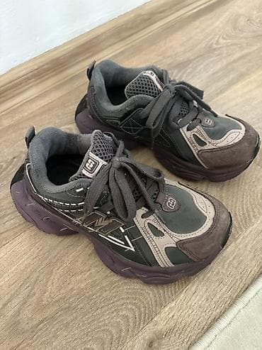 Женская обувь: Кроссовки, 34, New Balance, Б/у, цвет - Серый, Самовывоз — 1