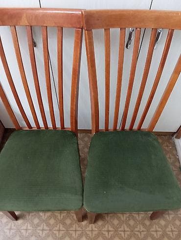 деревянные стулья: Стул для кухни, Дерево, цвет - Зеленый — 2