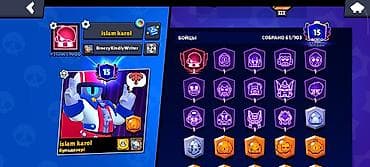 redmi a5: Игровой аккаунт Brawl Stars Особенности: - 61 из 103 бойцов, ранг — 2
