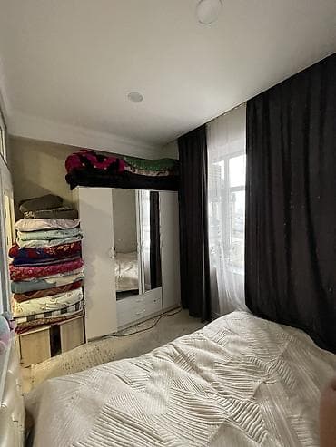 квартира сдаётся кара жыгач: 1 комната, 32 м², Индивидуалка, 3 этаж, Евроремонт — 5