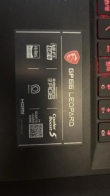 redmi tab: Игровой ноутбук MSI GP66/GP76 (серия Leopard) КОРЕЕЦ - Дисплей с — 5