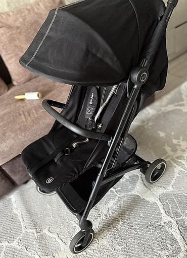 Коляски: Коляска, Cybex, цвет - Черный, Б/у — 5