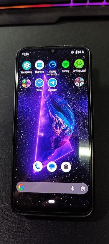 black shark 5: Xiaomi, Mi A3, Б/у, 128 ГБ, цвет - Синий, 2 SIM — 5