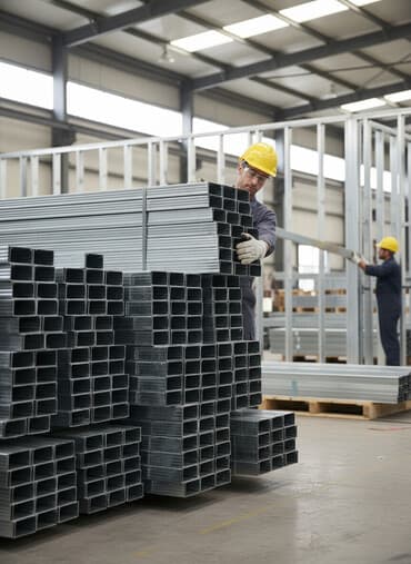 Металлопрофиль, Сталь