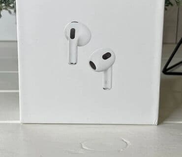 правый наушник airpods: Вкладыши, Apple, Новый, Беспроводные (Bluetooth), Классические — 8