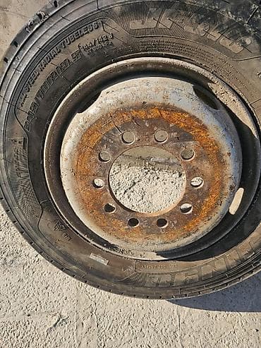 насосы для подкачки шин: Колеса в сборе 235 / 70 / R 19.5, Грузовики/Автобусы, Железные — 4