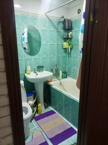 долгосрочная аренда аламедин 1: 2 комнаты, Агентство недвижимости, Без подселения, С мебелью частично — 8