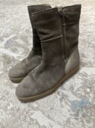 туфли 38 размера: Натуральные замшевые 💯 сапоги 👢 Производство Италия 🇮🇹 Бренд; Marc — 1